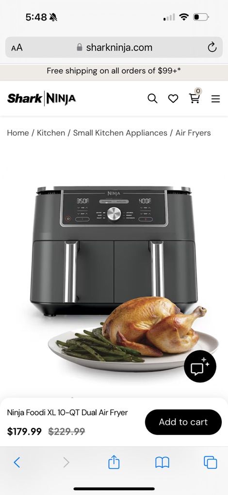 Ninja Double Air Fryer