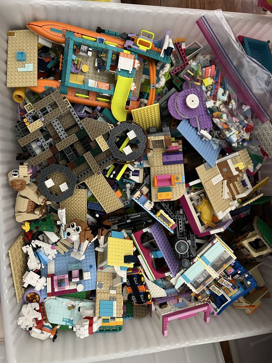 Free legos for porch pick up