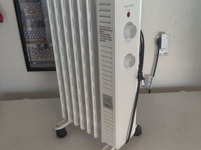 Used Oil-Filled Radiator Space Heater