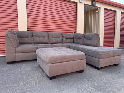 Ashley Furniture Dark Grey L-Sectional