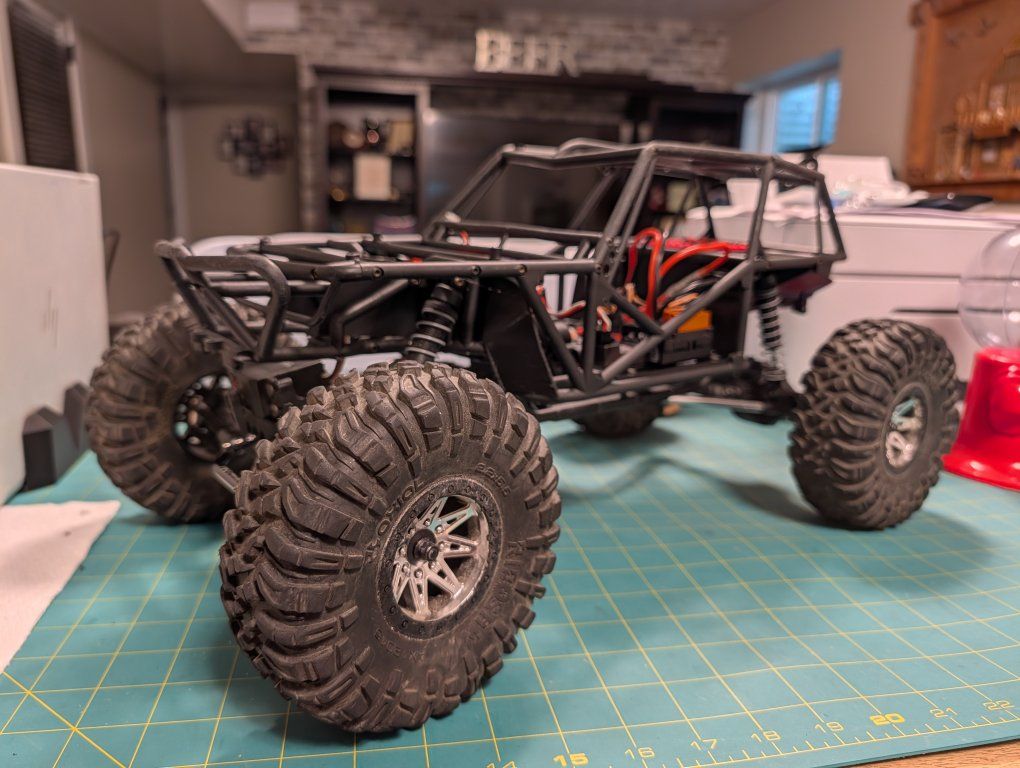 Axial Wraith 1/10 scale RC crawler