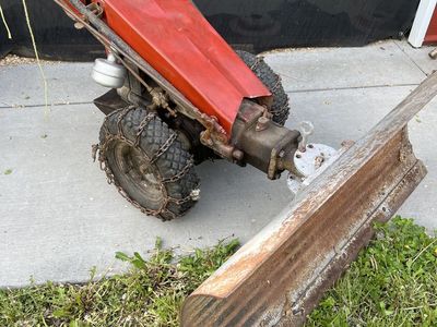 Vintage Gravely Tractor plow
