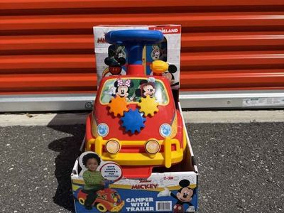 Disney Mickey Lights & Sounds Ride On With Trailer for Kids