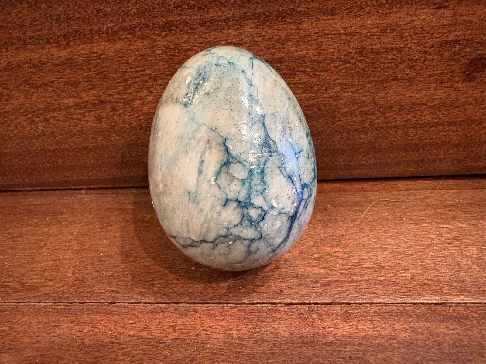 Polished Green Stone Egg about 2.5 inches