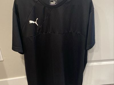 Puma DryCELL Athletic Short Sleeve T-Shirt Black Men's Activewear