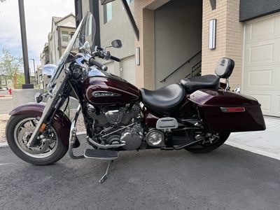 Yamaha Road Star Silverado 1700 Tourer Burgundy, Windshield, Hard Saddlebags, Backrest, Priced to Sell!