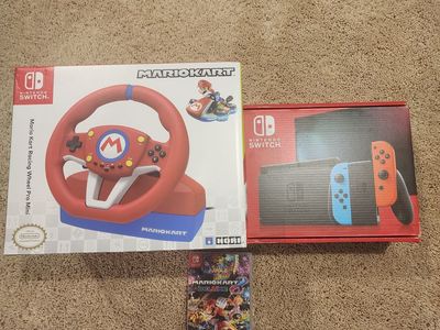 Brand New Nintendo Switch Mario Kart Bundle