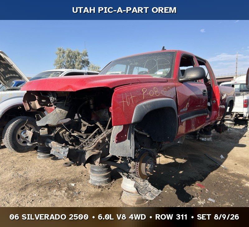 Just In! 2006 Chevrolet Silverado 2500 GMT800 Parts - UTPAP Orem