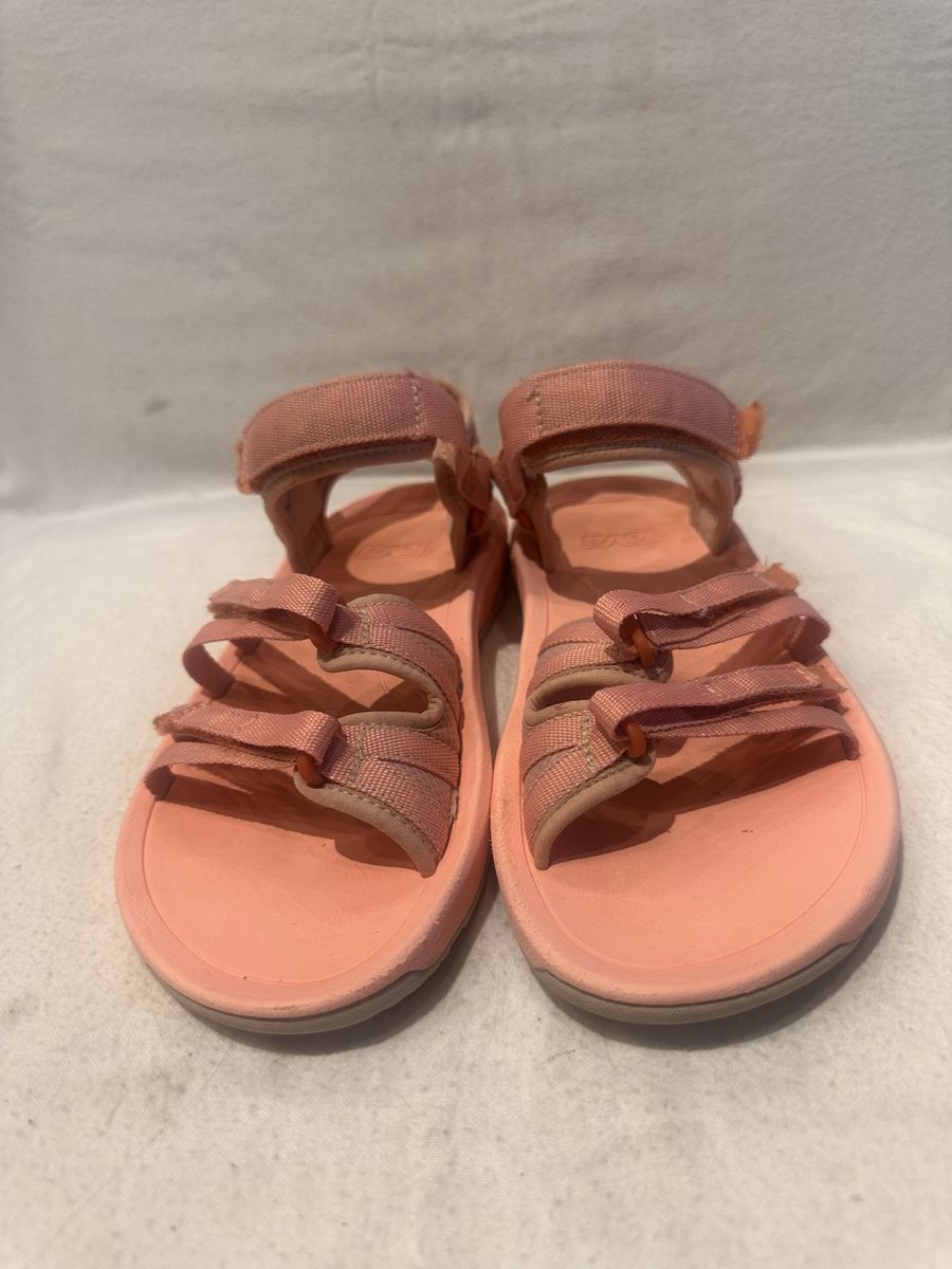 Teva youth size 3 peach sports sandals