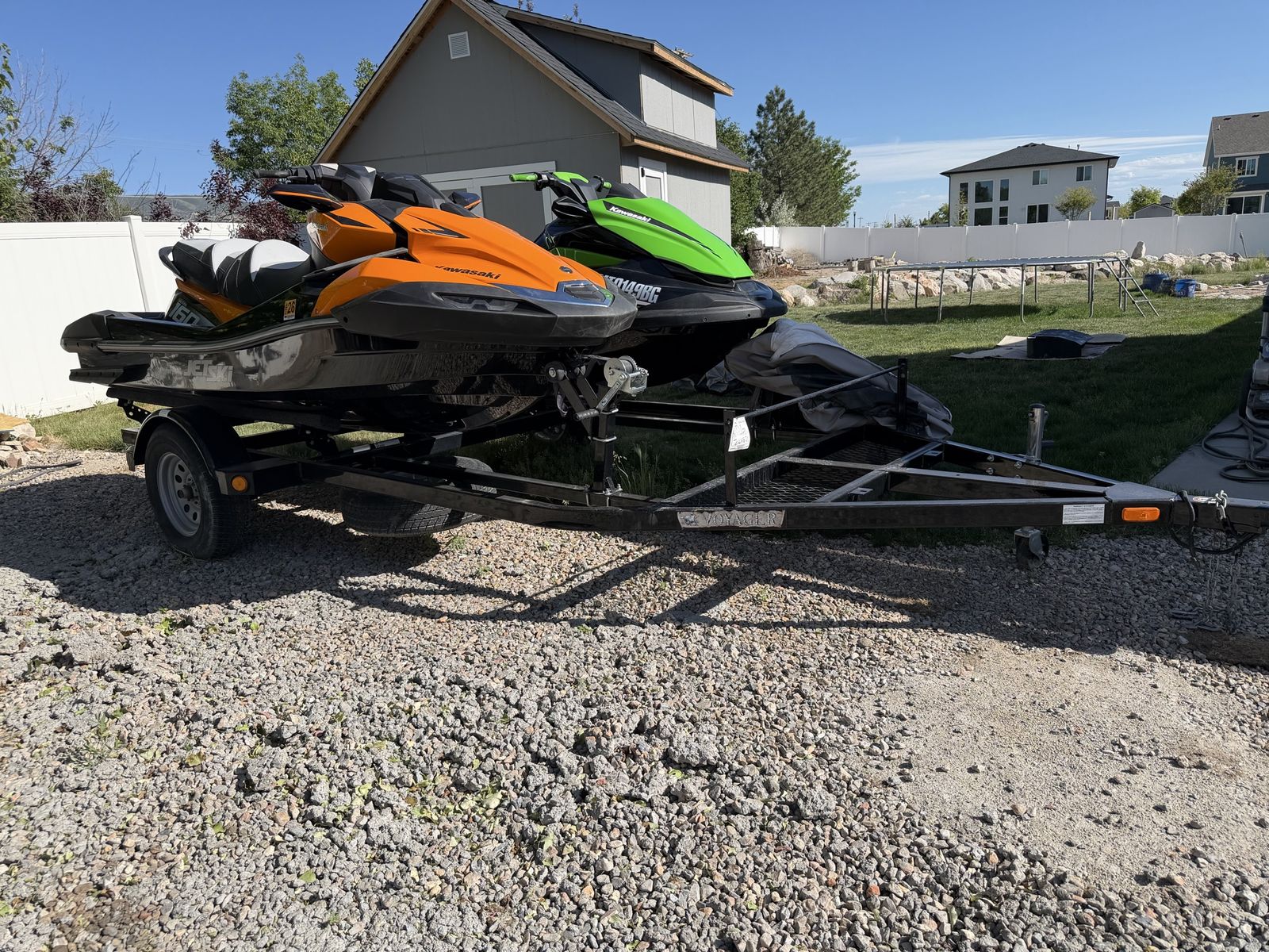 2023 Kawasaki Jet Ski STX-160X & 2023 Ultra 310 LX PWC with Trailer - Excellent Condition