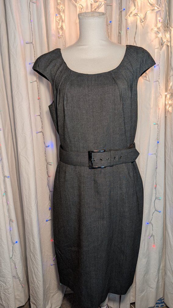 Antonio Melani Size 12 Business Suit Dress with De