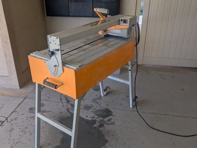 Chicago Electric Power Tools Tile Saw - Used, Great Condition