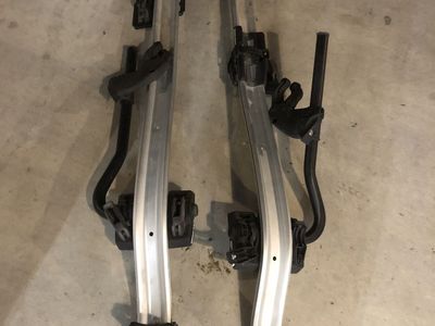 Rhino Rack Bike Rack Roof Wheel On Thule Yakima