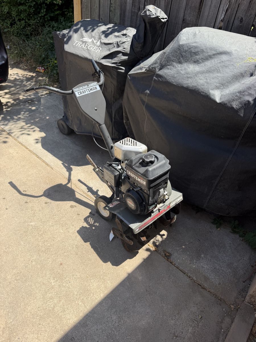 Craftsman Front tine tiller