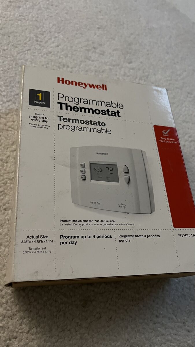 Honeywell Weekly Programmable Thermostat