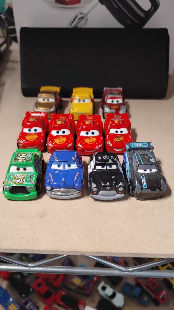 Lighting McQueen mini cars