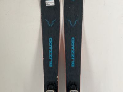 Blizzard Rustler 10 w/ Marker Griffon 13 Demo Bindings *topsheet damage*