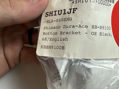 Shimano Dura-ace Bottom bracket 68/English thread