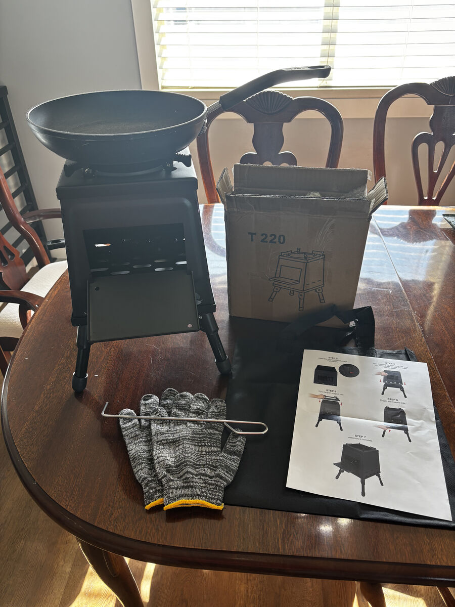 Brand New Wood Burning Camp Stove