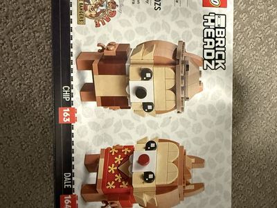 LEGO BrickHeadz Disney Chip & Dale (40550) Building Toy Set - 226 Pieces, Rescue Rangers Theme
