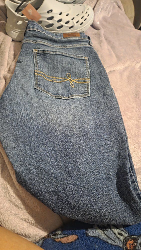 Denizen Levi's Modern Skinny Blue Jeans for Women, Size 14