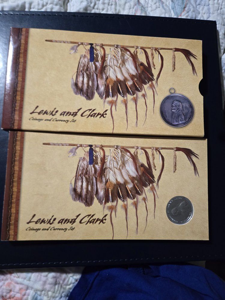 Lewis and Clark Coinage and Currency Set - Two Unopened Collectible Sets