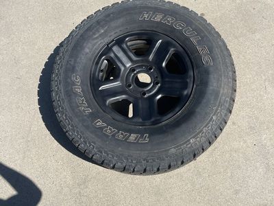 jeep wrangler wheels and tires - 265/75r16