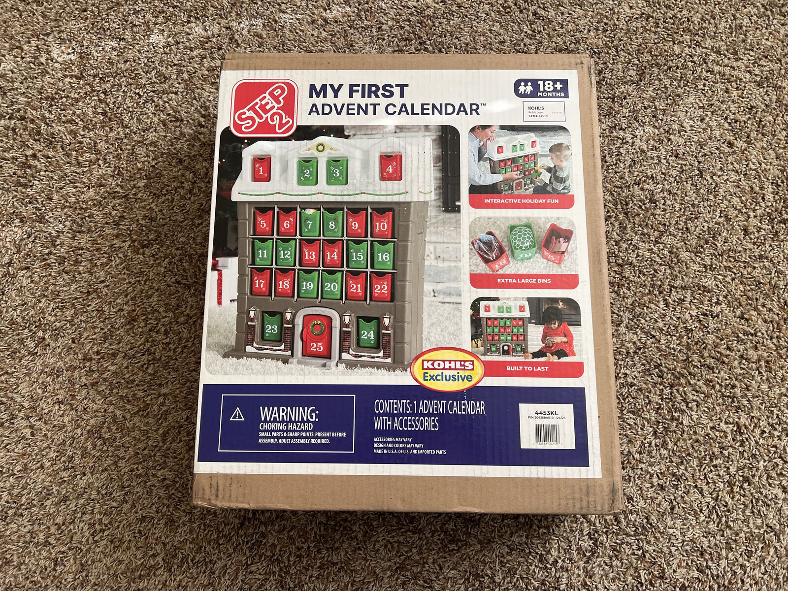NEW: Step 2 My First Christmas Advent Calendar
