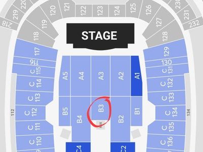 Bruno Mars Las Vegas April 10th FLOOR SEATS