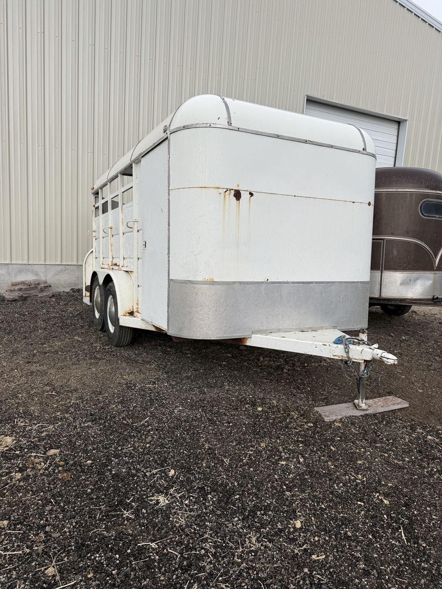 3 horse slant load trailer