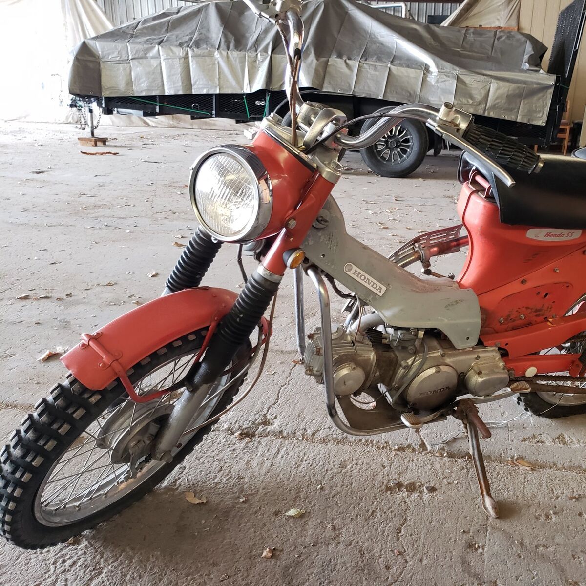 1969 Red Honda Trail 90 CT90 (Modified)