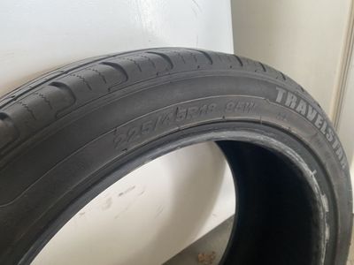 3 used tires in excellent condition