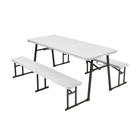 Living & More 3-Pc Picnic Table Set