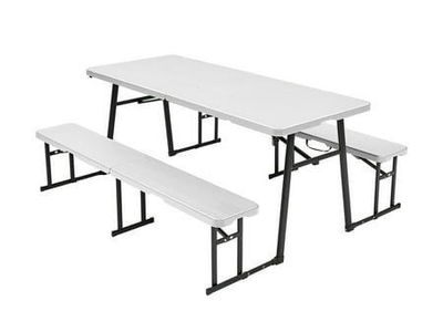 Living & More 3-Pc Picnic Table Set