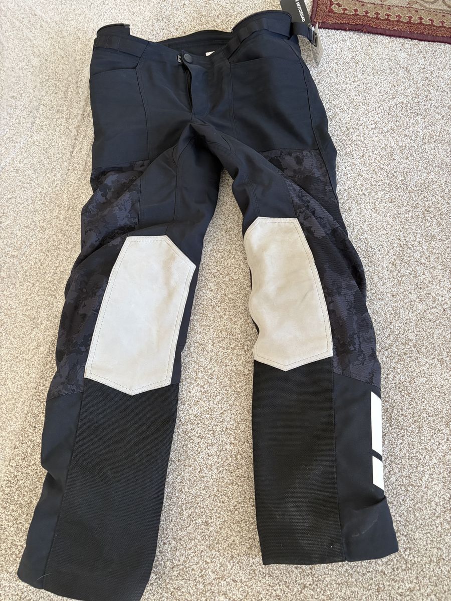 BMW Motorrad GS Rallye Air Pants.  Black Cammo