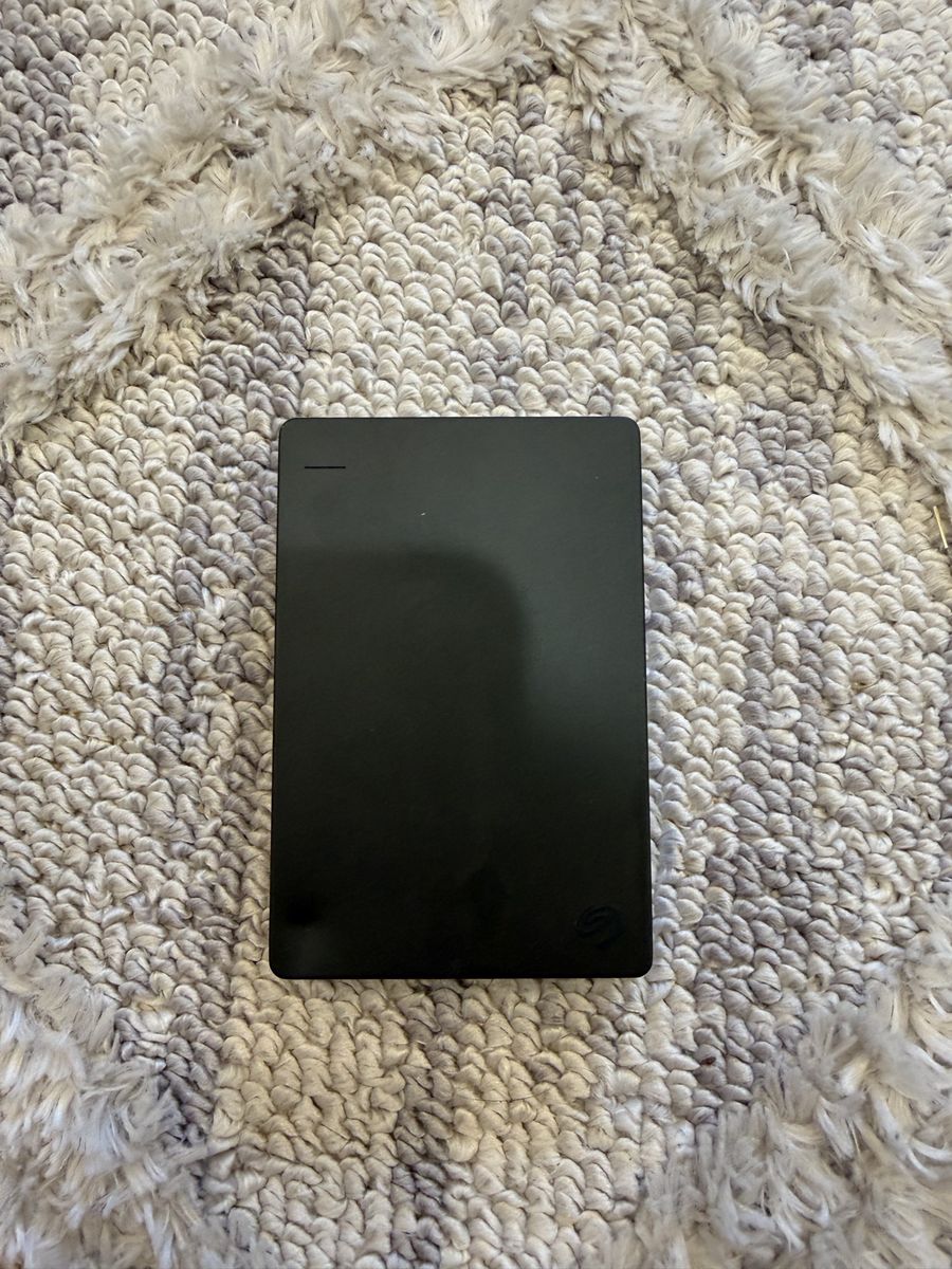 Seagate Portable External Hard Drive Black