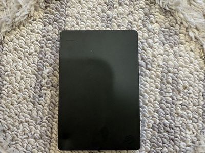 Seagate Portable External Hard Drive Black