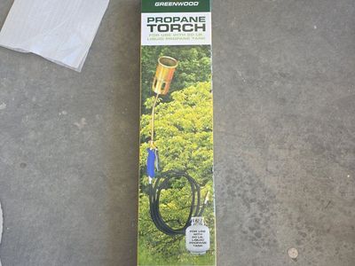 Greenwood Propane Torch for Weeds & Ice - Safe & Easy to Use with 20lb Propane Tank