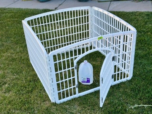 IRIS 24" 4-Panel Pet Playpen with Gate