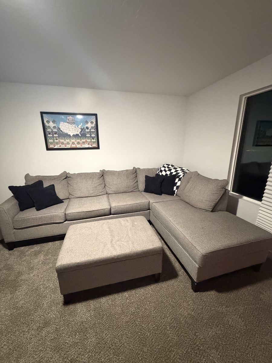 Gray Sectional Couch