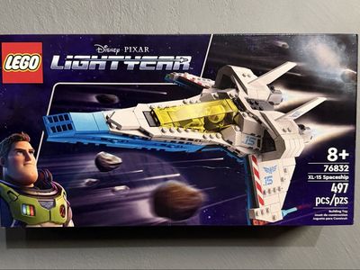 LEGO Disney Pixar Lightyear XL-15 Spaceship Set 76832 (497 Pieces)
