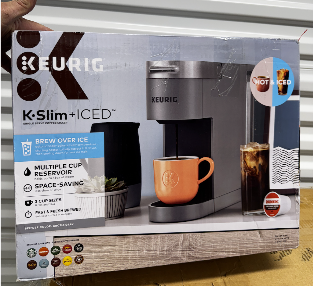 NEW Keurig K-Slim + ICED Single Serve Coffee Maker, Hot & Cold Brewing, 3 Brew Sizes, 46oz Removable Reservoir