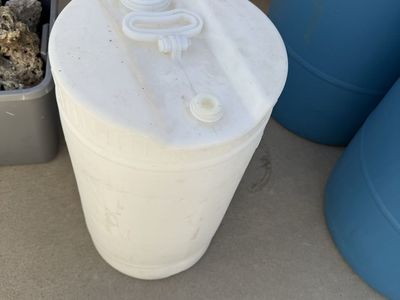 15 gallon water barrel
