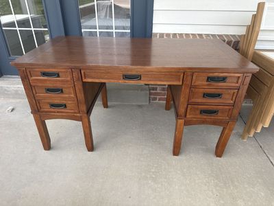 Wood desk