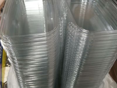 Clear Plastic Food Containers with Lids - Bulk Set for Food Storage & Meal Prep-Section A