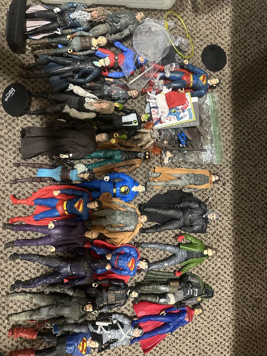 Huge Lot Of Mcfarlane Action Figures