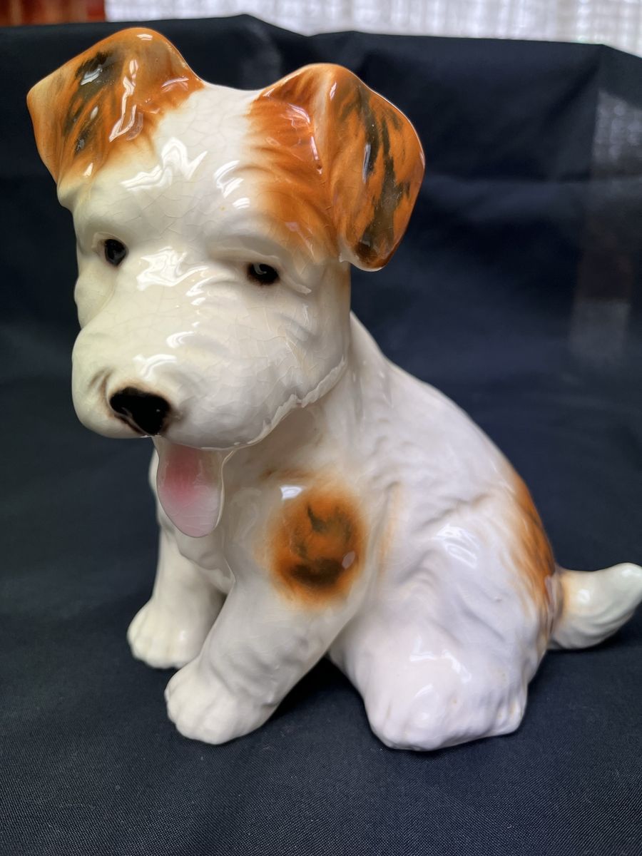 Porcelain Figurine - Dog Terrier