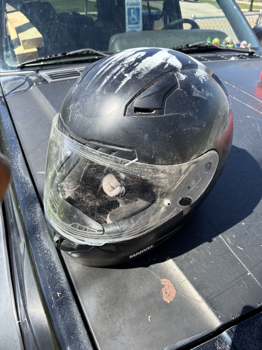 HJC Punisher /Marvel motorcycle or ATV helmet adult XL