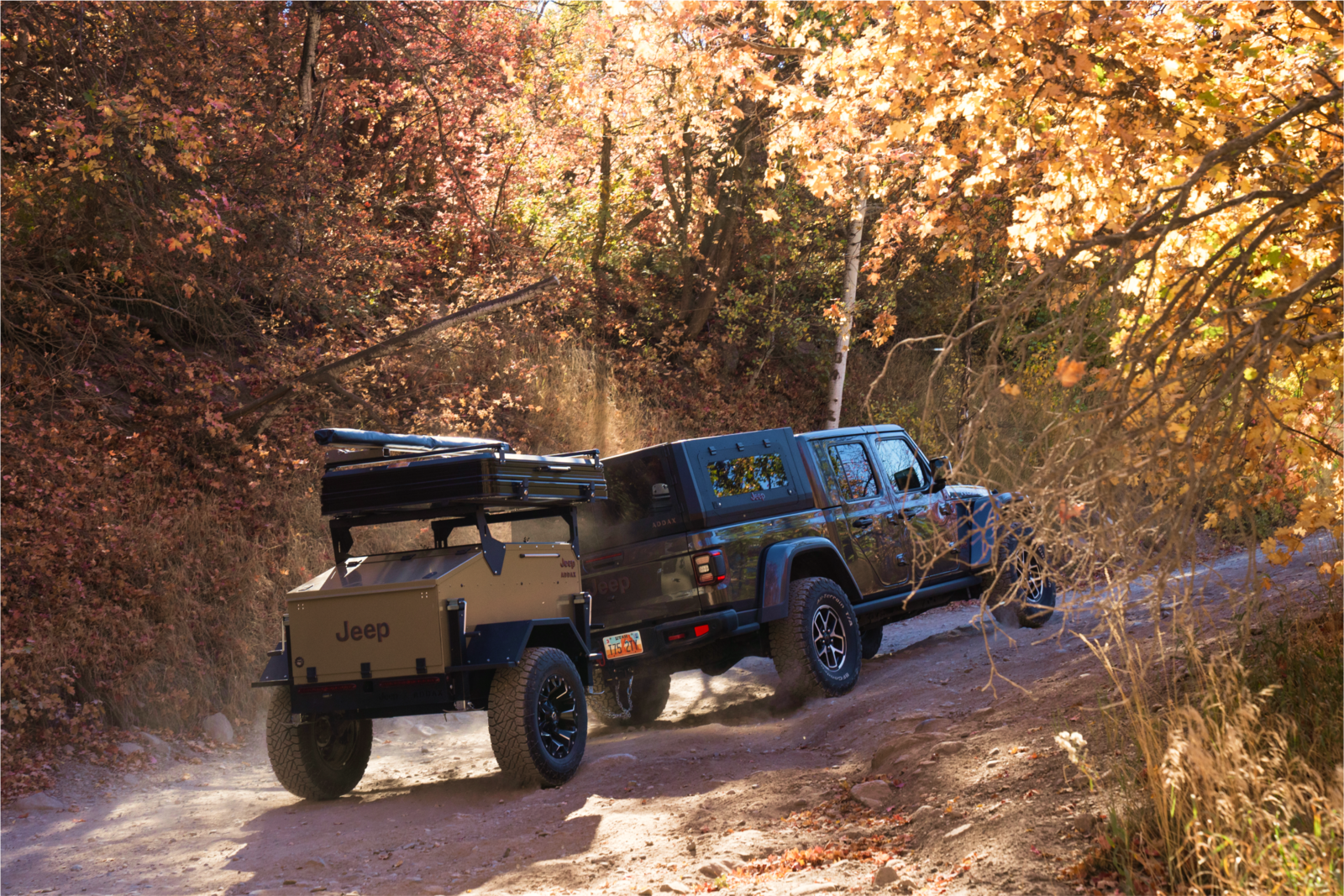 JEEP® Addax Overland Off-Road Base Camp Travel Trailer Mission Xpedition