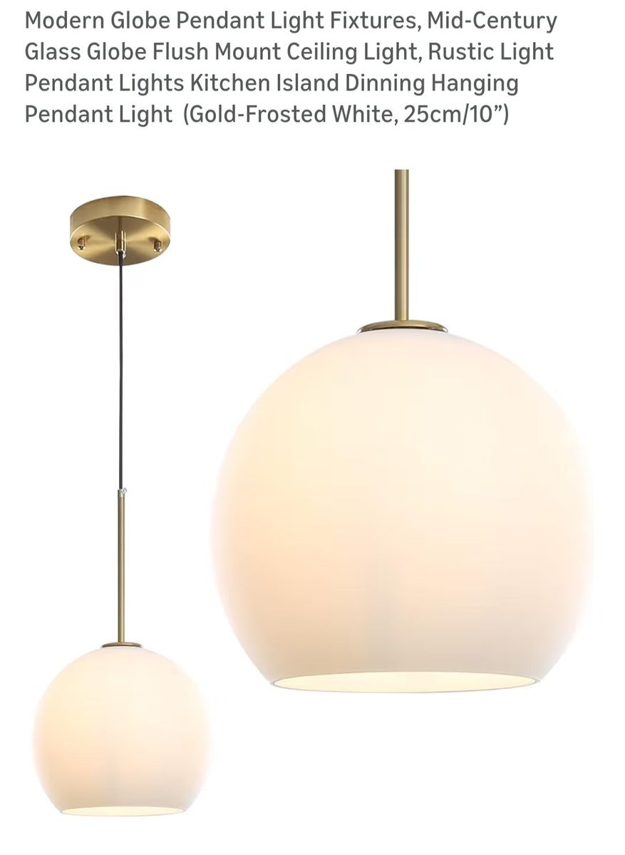 Modern Globe Pendant Light Fixtures